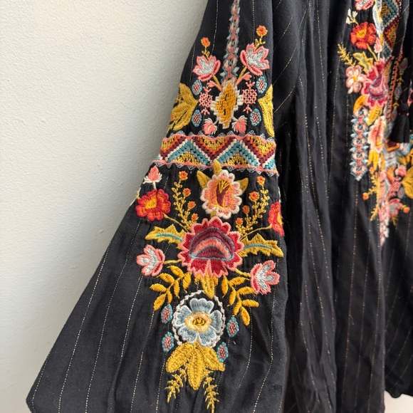 Johnny Was Clancy Peasant Blouse, Size Large - Picture 3 of 9